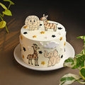 Jungle Safari Cream Cake