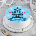 King Dad Photo Cake
