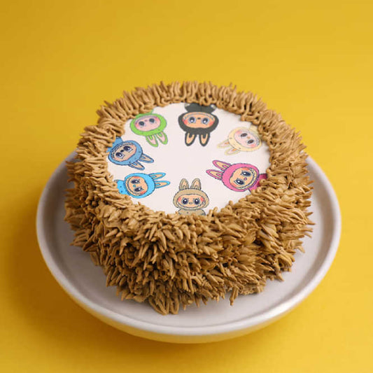 Labubu Doll Bento Cake