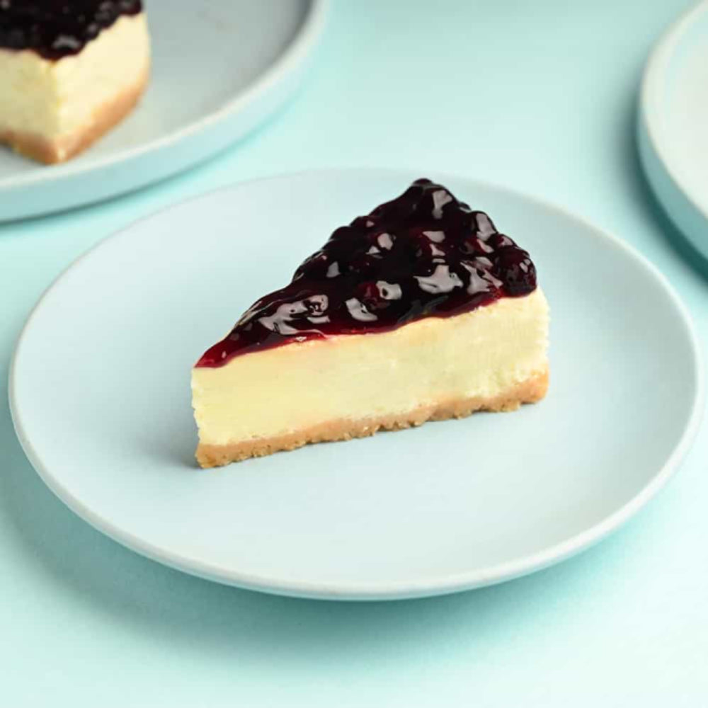 Blueberry Baked Cheese Slice