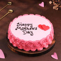 Straw Mothers Day Cake