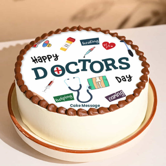 Smashing Doctors Photo Cake