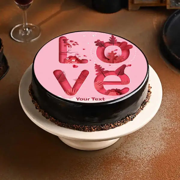 Love Theme Cake