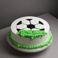 Football Cream Cake