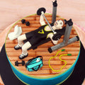 Gym Fondant Cake