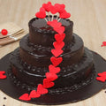 3 Tier Choco Truffle Cream Cake