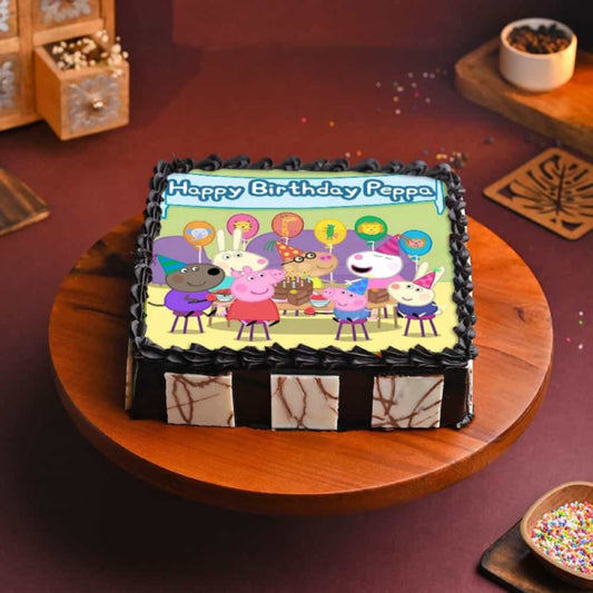 Peppa Birthday Party Cake