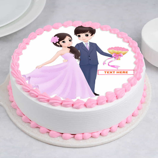 Prince N Princess Theme Cake