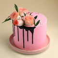 Floral Drip Cake