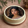 Round Photo Cake
