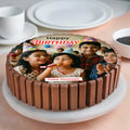 KitKat Photo Cake