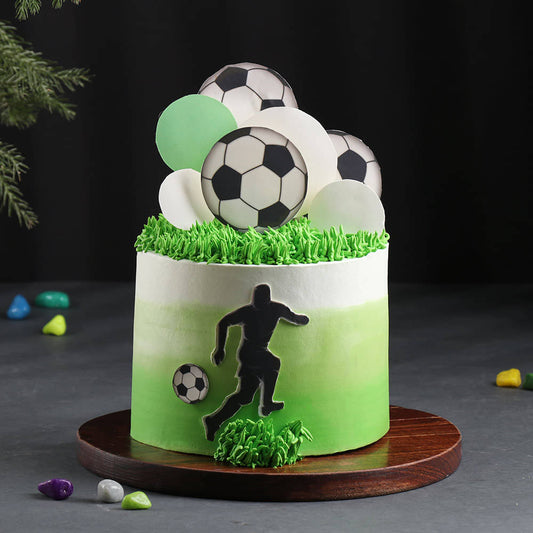 Soccer Cream Cake