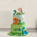 Dino Theme Cake