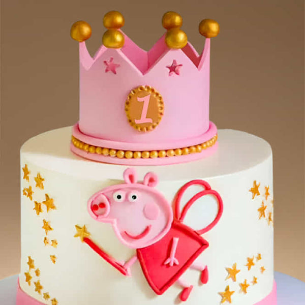 Peppa Pig Theme Cake