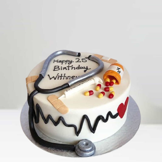Doctor Theme Cake