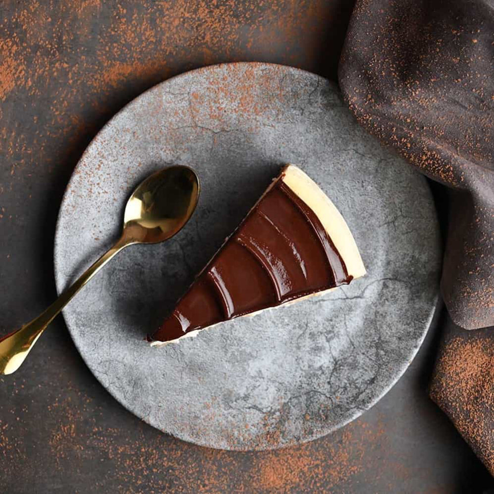 Nutella Cheese Slice. top view