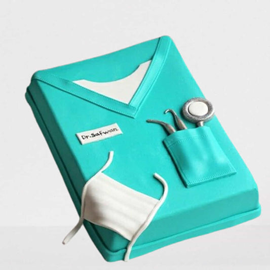 Doctor Dress Cake