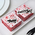 Set Of 2 Red Velvet Anniversary Pastries