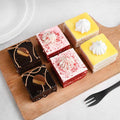 Set Of 6 Assorted Pastries
