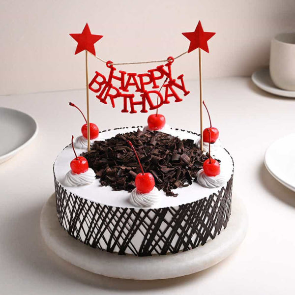 Birthday Black Forest Cake