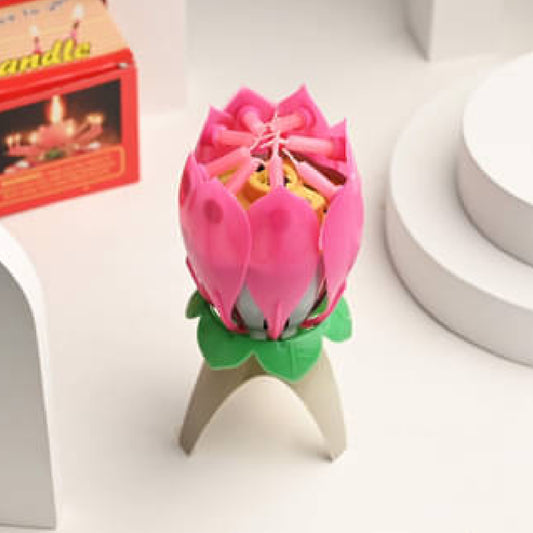 One Flower Candle