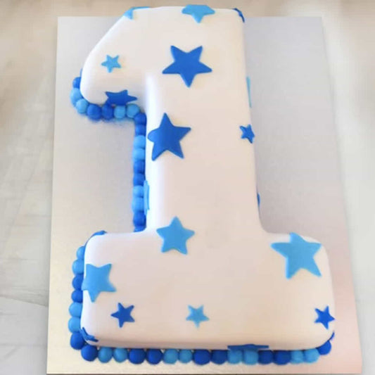 Number One Star Theme Cake