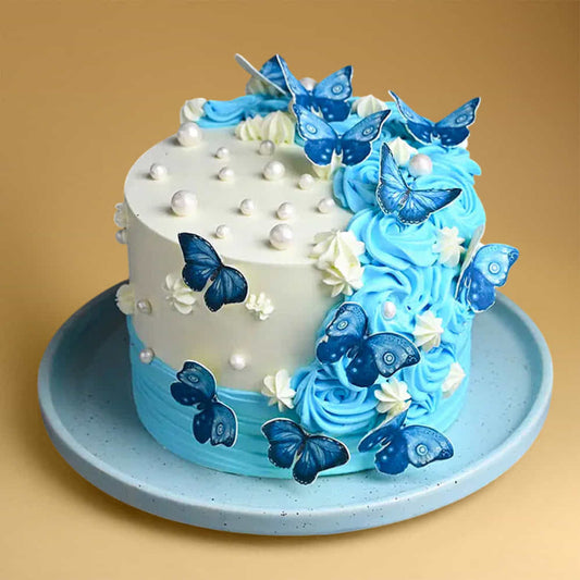 Butterfly Theme Cake