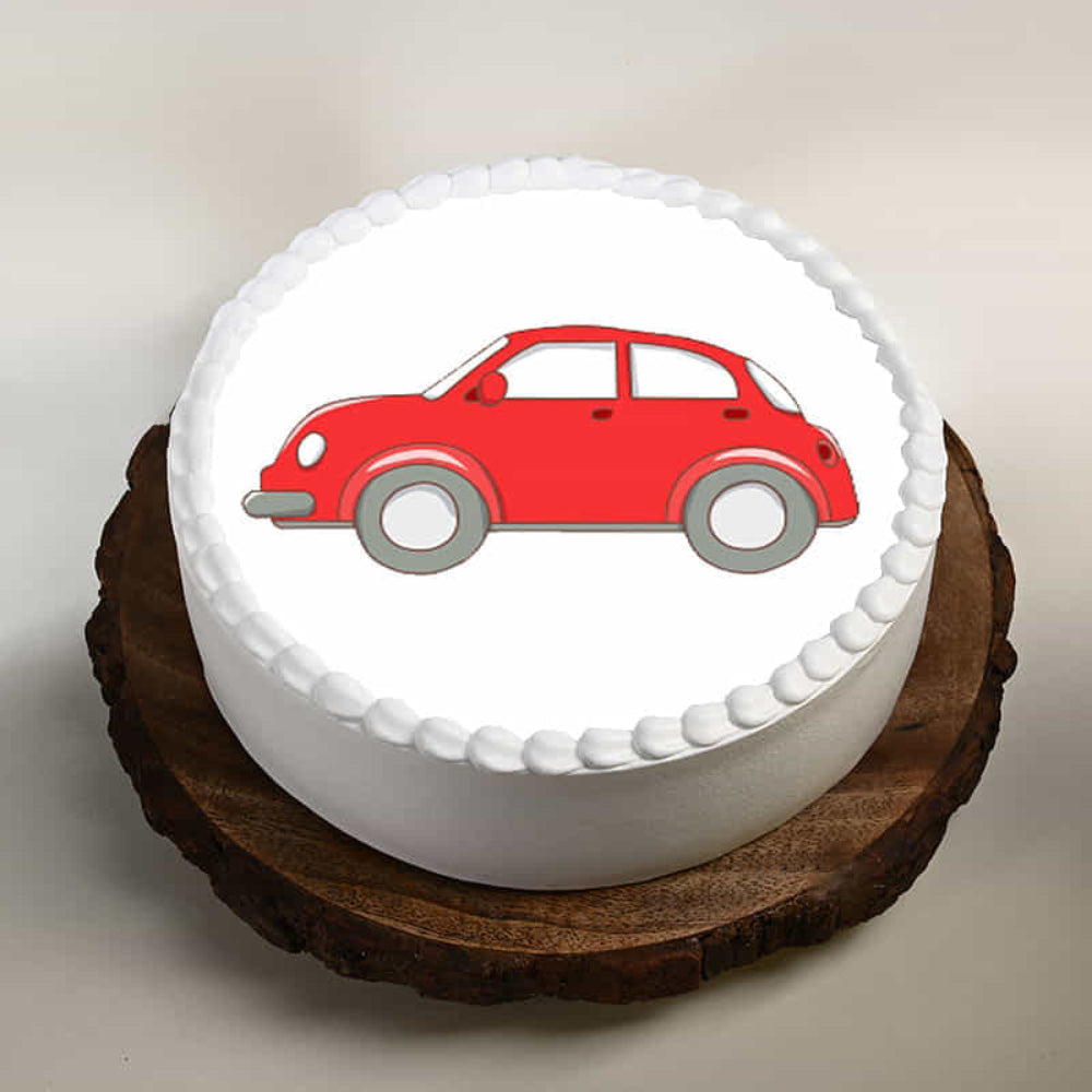 Red Car Cake