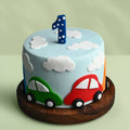Speedy Wheels Car Theme Cake
