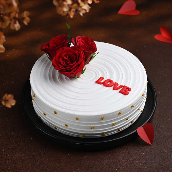 Love With Rose Pinepple Cake