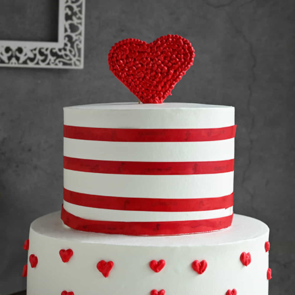 Heart Love Cake
