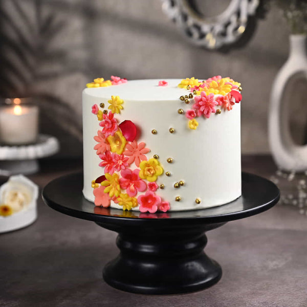 Floral Wedding Cake