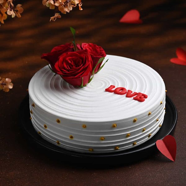 Love With Rose Pinepple Cake