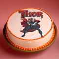 Mighty Thor Theme Cake