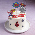 Spidey Theme Cake