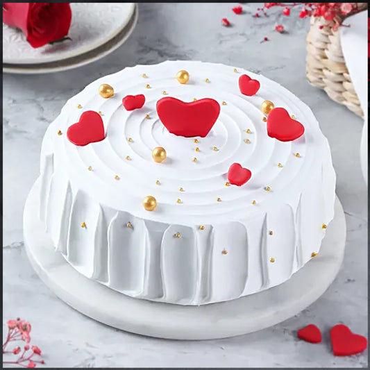 Red Velvet Romance Cake