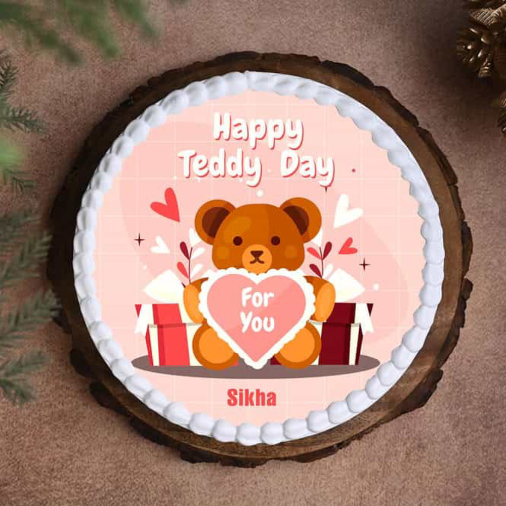 Teddy Day Love Cake