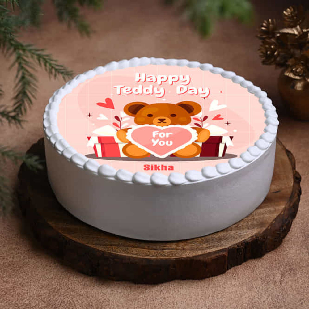 Teddy Day Love Cake
