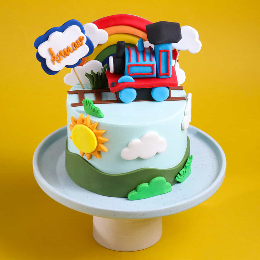 Train Happy Ride Cake