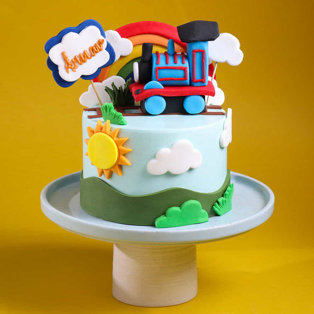 Train Happy Ride Cake