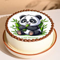 Little Panda Theme Cake