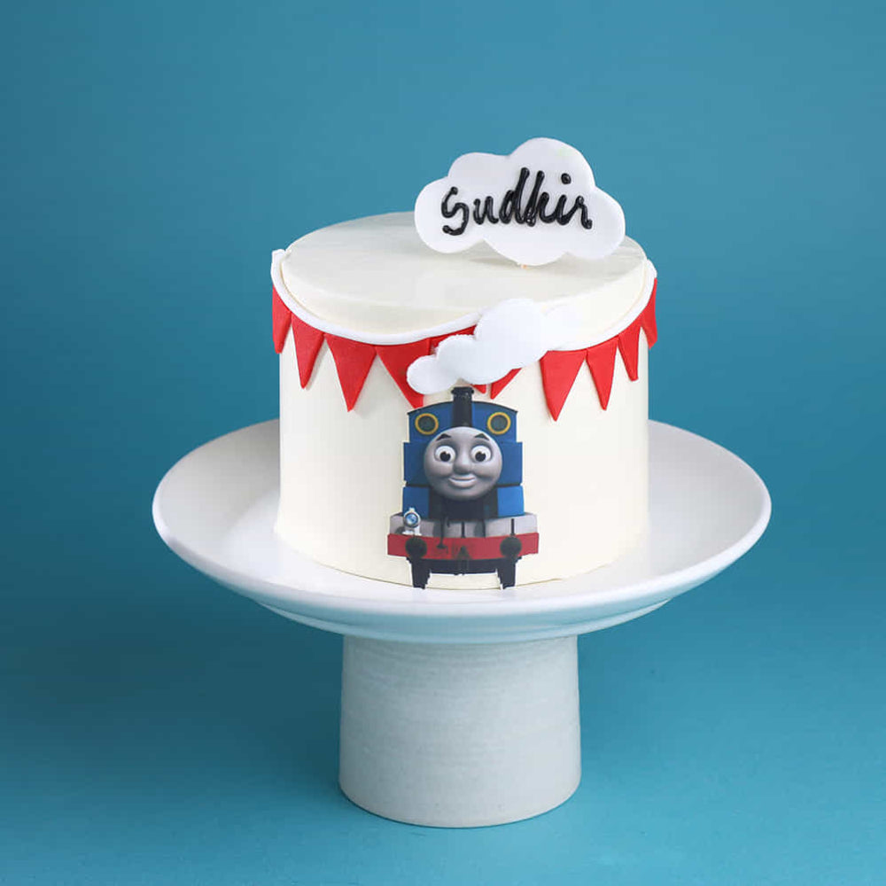 Train Birthday Cake