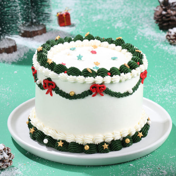 Christmas Charm Chocolate Cake
