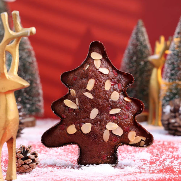 Tree Shaped Plum Cake 2 PCS