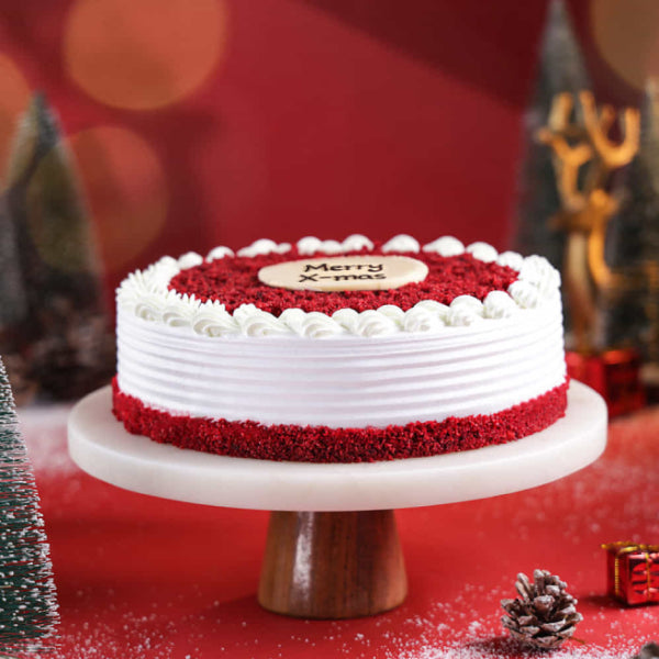 Christmas Red Velvet Cake