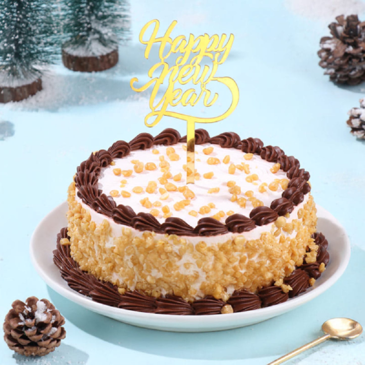 New Year Butterscotch Cake