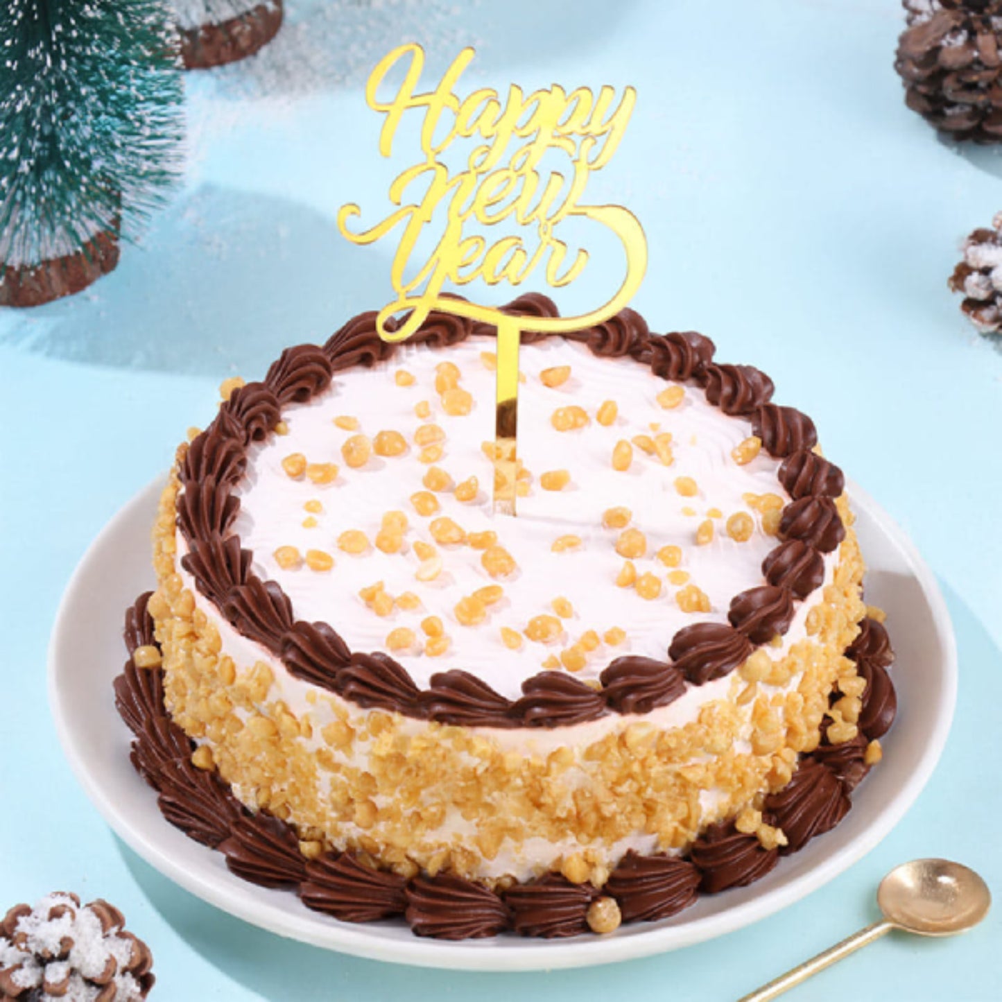 New Year Butterscotch Cake
