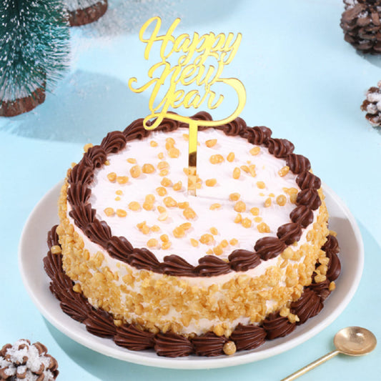 New Year Butterscotch Cake