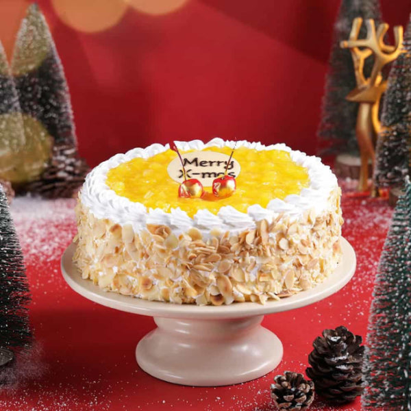 Merry Xmas Pineapple Cake