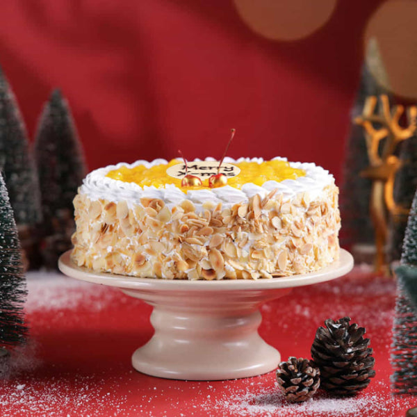 Merry Xmas Pineapple Cake
